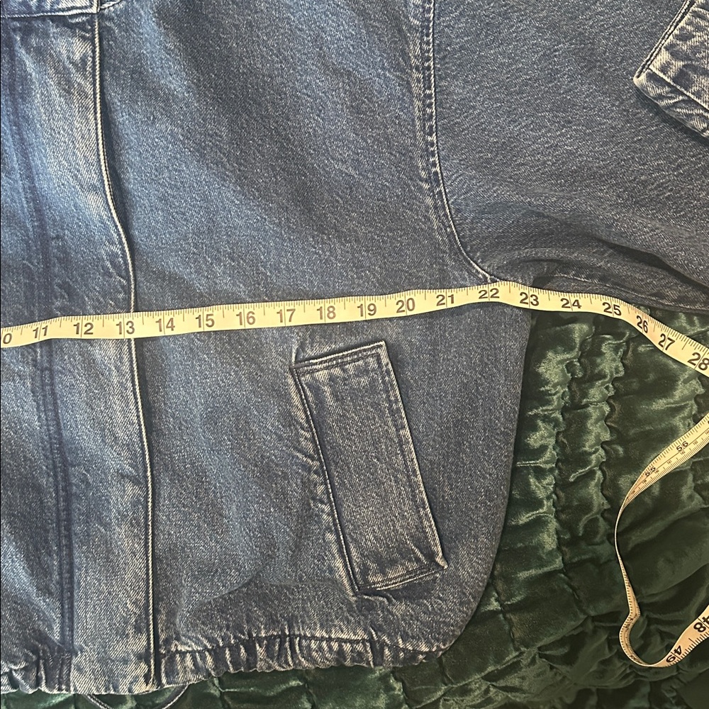Madewell Denim Crop Field Jacket - Picture 7 of 8